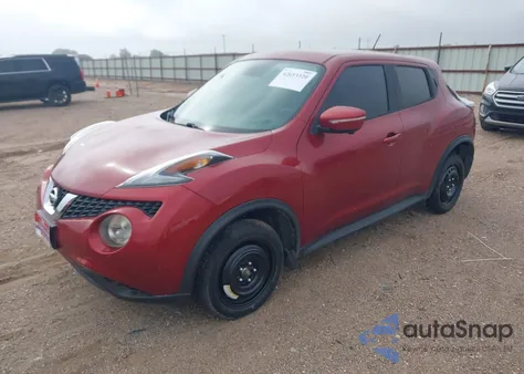 2016 Nissan Juke Sv из США, поврежденный, VIN JN8AF5MRXGT604418